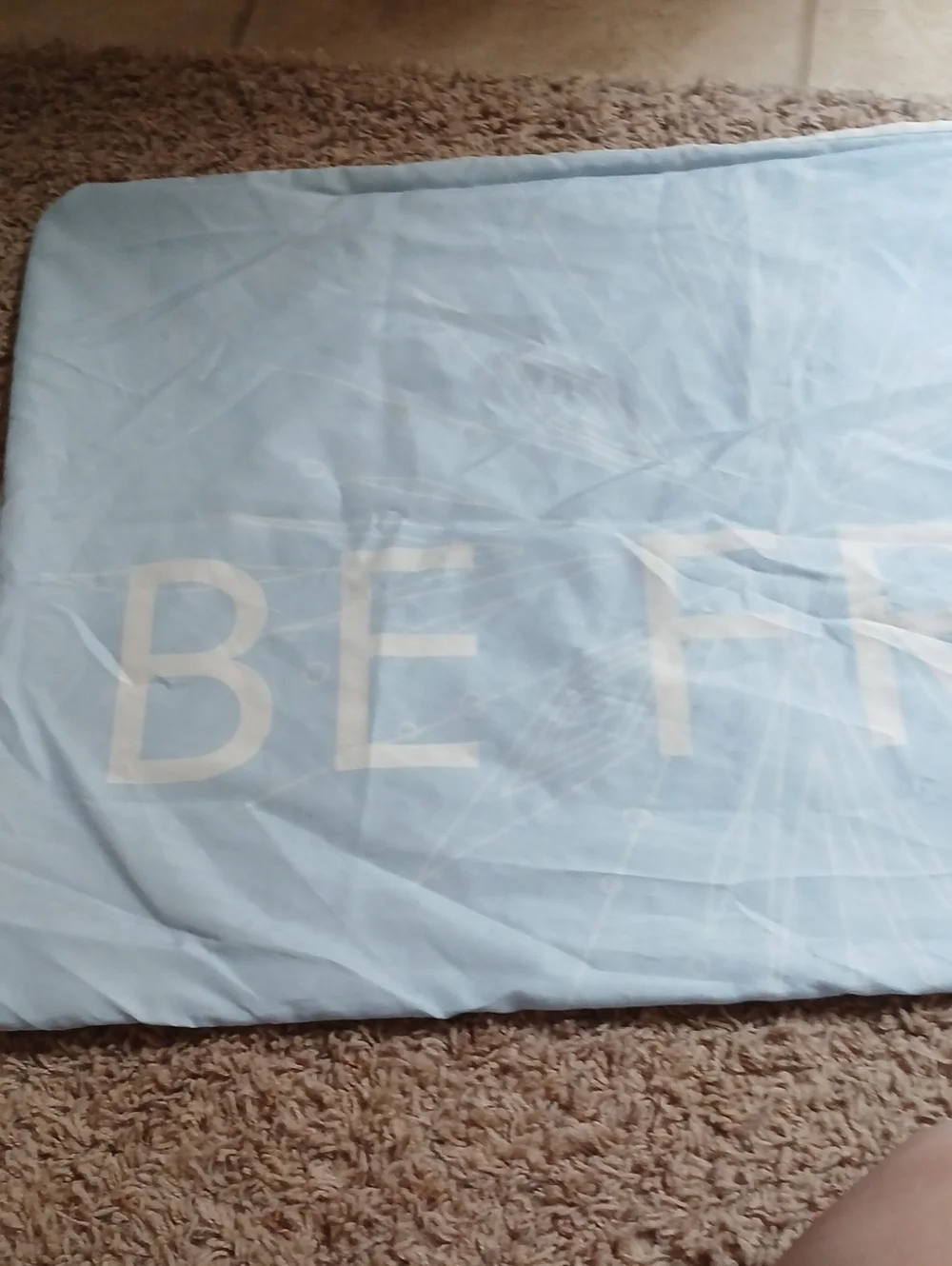 Light Blue Frozen Pillow Case